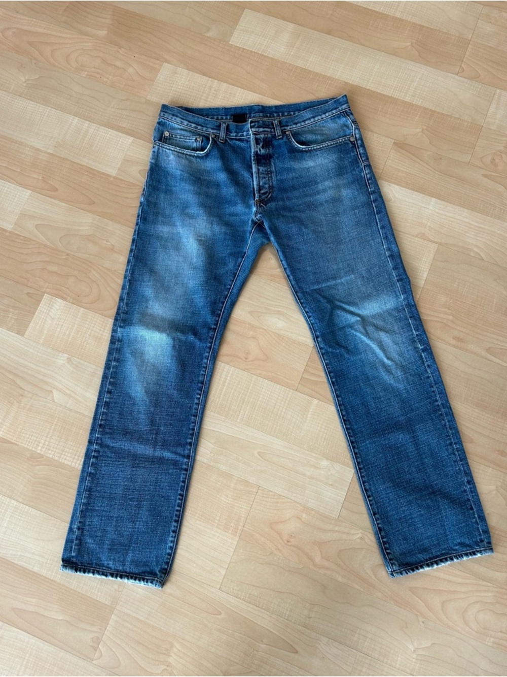 Dior Homme Men's Indigo Straight-Leg Jeans
